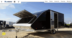Desktop Screenshot of bluewatertrailers.ca